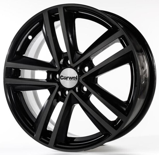 Диск Carwel Неро 15x6 5x100 ET38 DIA57.1 BK