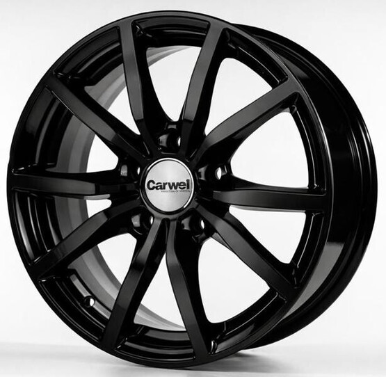 Диск Carwel Бекан 126 15x6.5 5x100 ET38 DIA57.1 BK