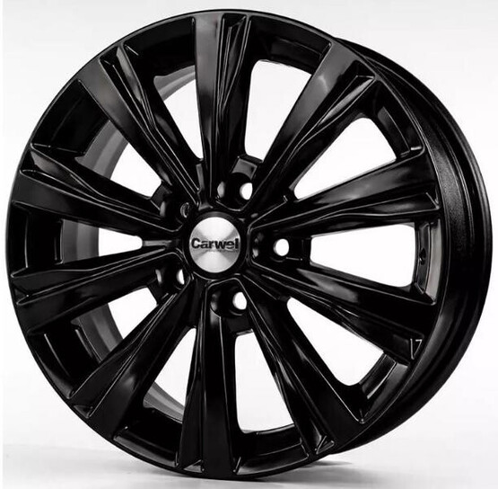 Диск Carwel Амур 248 15x6 5x100 ET38 DIA57.1 BK