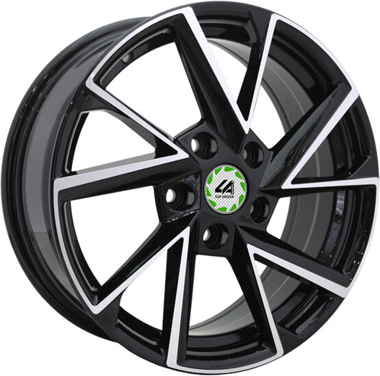 Диск Replica Td Special Series Vv12-S 17x7 5x112 ET49 DIA57.1 BKF
