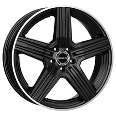 Диск Mak Lewis 18x8 5x112 ET33 DIA66.6 GLOSS BLACK MIRROR RING