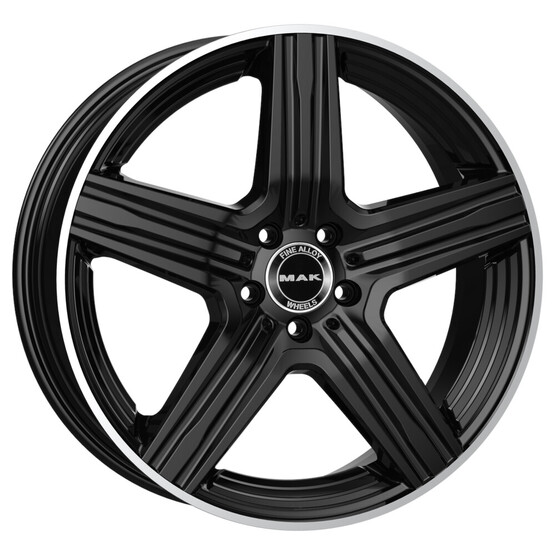 Диск Mak Lewis 18x8 5x112 ET33 DIA66.6 GLOSS BLACK MIRROR RING Диск Mak Lewis 18x8 5x112 ET33 DIA66.6 GLOSS BLACK MIRROR RING