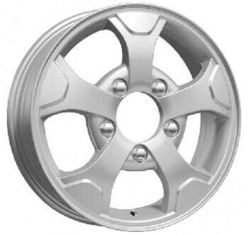 Диск K&K Кс657 16x5 5x139.7 ET58 DIA98 СИЛЬВЕР