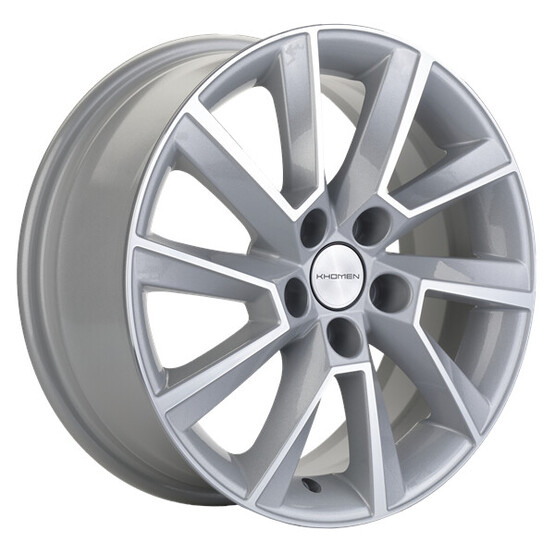 Диск Khomen 1507 15x6 5x100 ET40 DIA57.1 SILVER-FP