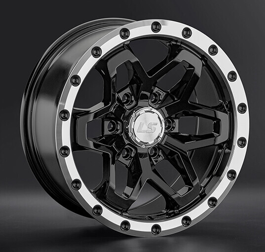 Диск Ls Wheels Ls1350 17x9 6x139.7 ET15 DIA106.1 BKL Диск Ls Wheels Ls1350 17x9 6x139.7 ET15 DIA106.1 BKL