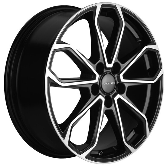 Диск Khomen Khw1816 18x7 5x114.3 ET53 DIA54.1 BLACK-FP