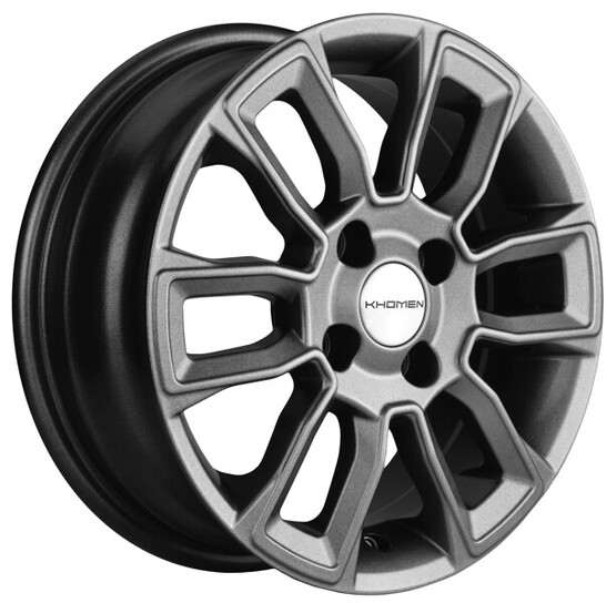 Диск Khomen Khw1406 14x5.5 4x98 ET35 DIA58.5 GRAY